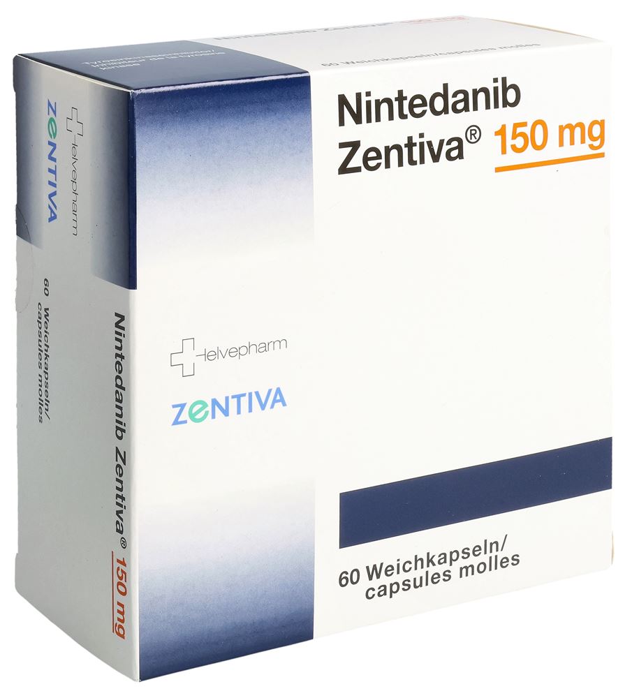 NINTEDANIB Zentiva caps moll 150 mg 60 pce
