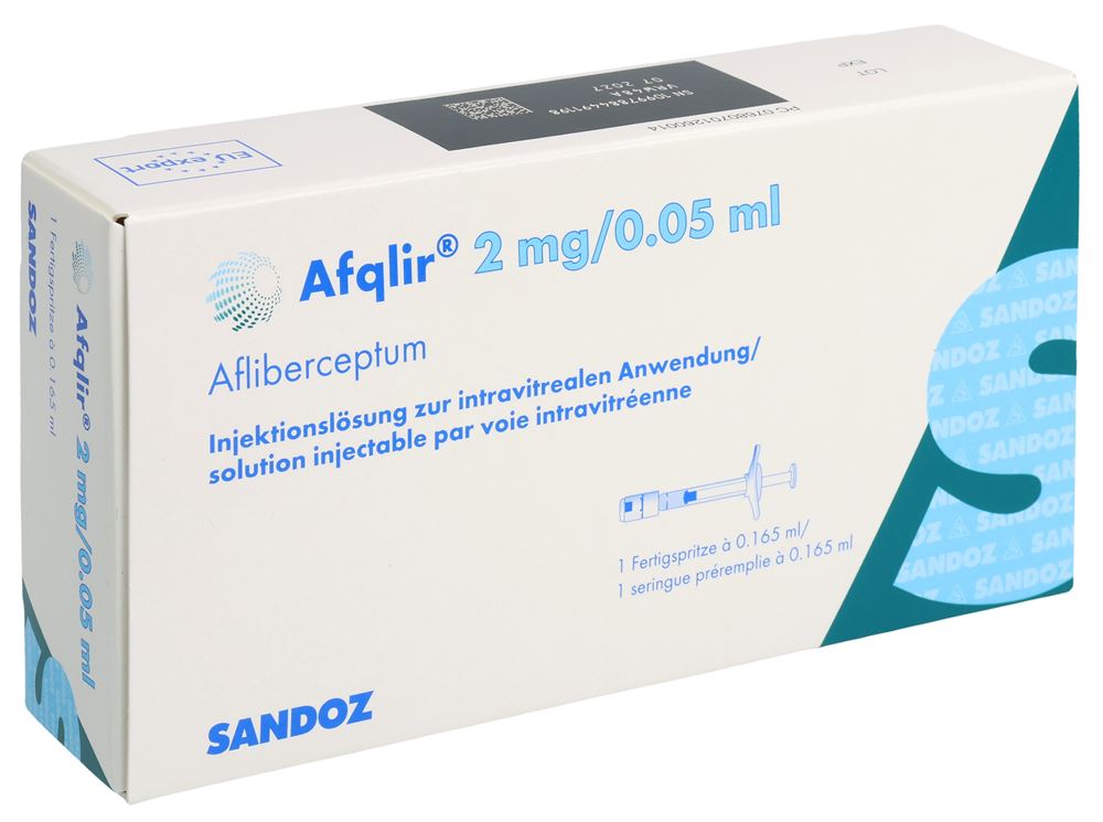 AFQLIR 40 mg/ml sol inj 2 mg 1 pce ser pré