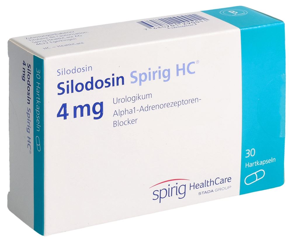 SILODOSIN Spirig HC caps 4 mg 30 pce