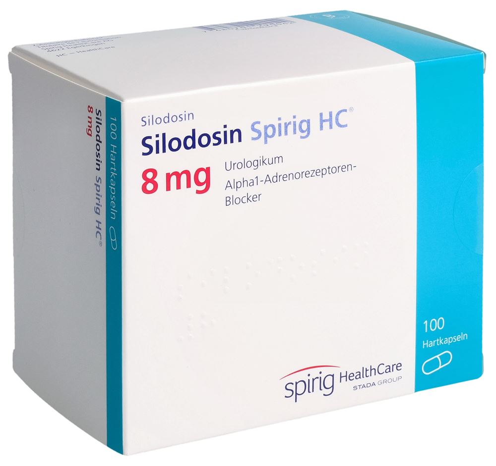 SILODOSIN Spirig HC caps 8 mg 100 pce