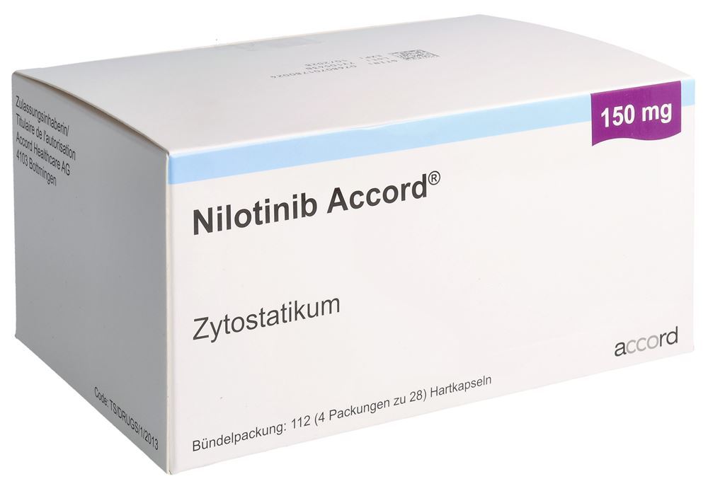 NILOTINIB Accord caps 150 mg 112 pce