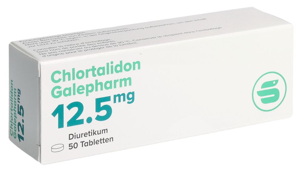 CHLORTALIDONE Galepharm cpr 12.5 mg 50 pce