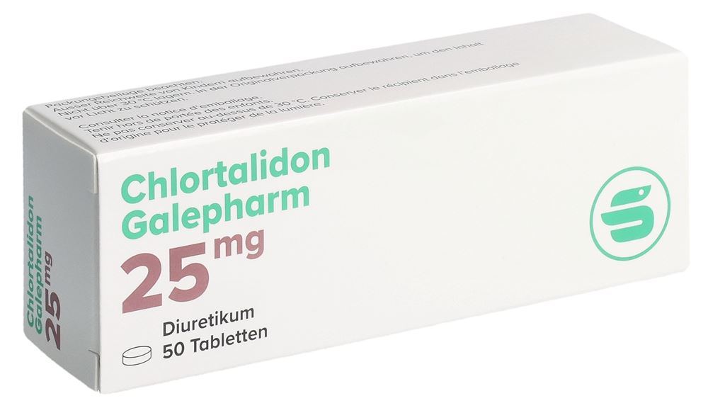 CHLORTALIDONE Galepharm cpr 25 mg 50 pce