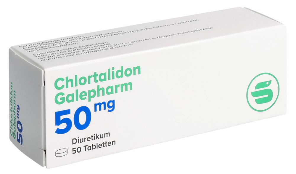 CHLORTALIDONE Galepharm cpr 50 mg 50 pce