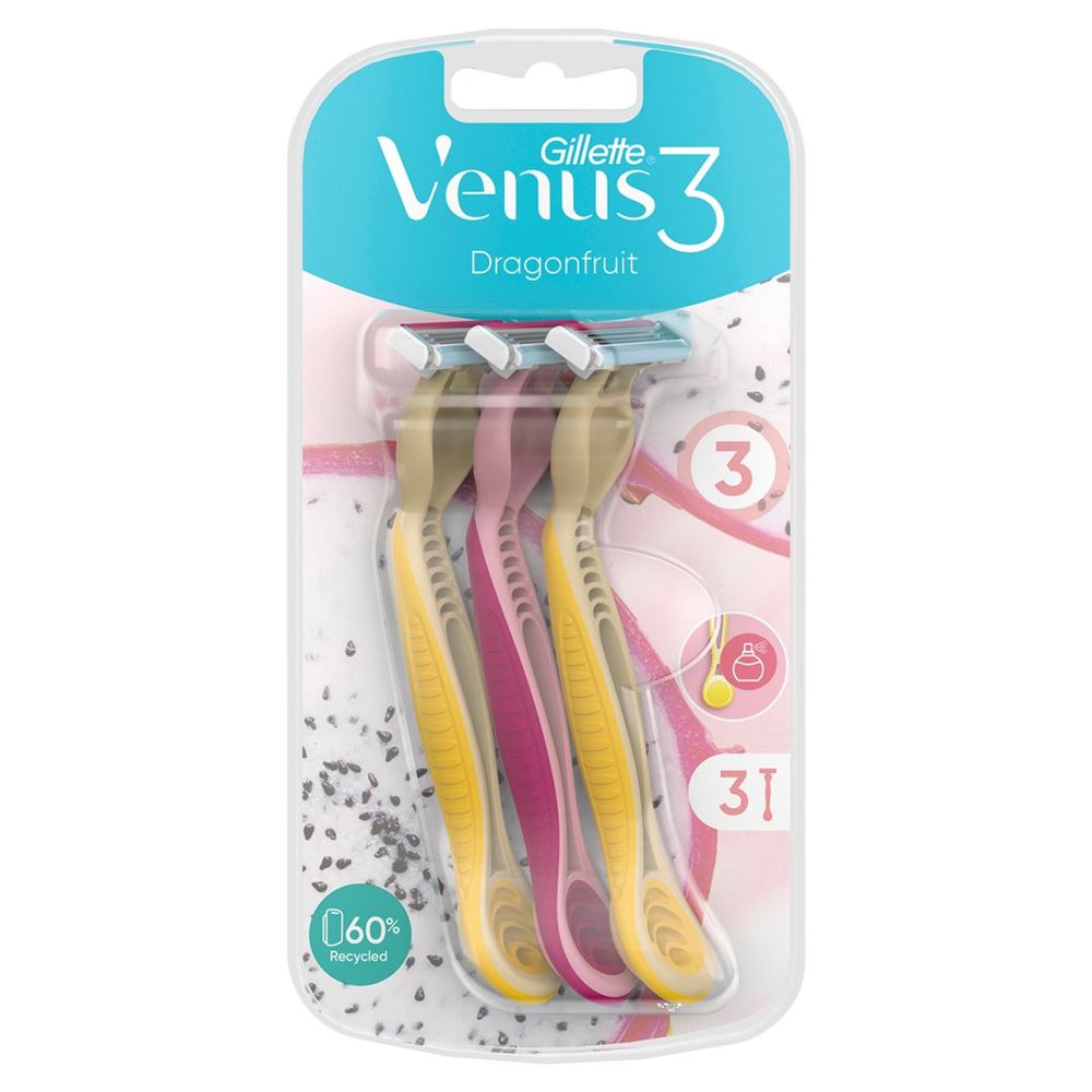 GILLETTE Venus Einwegrasierer Dragonfruit 3 Stk
