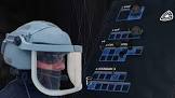 600/5237 LGE 6R HELMET NIMV ZIP EYEX1