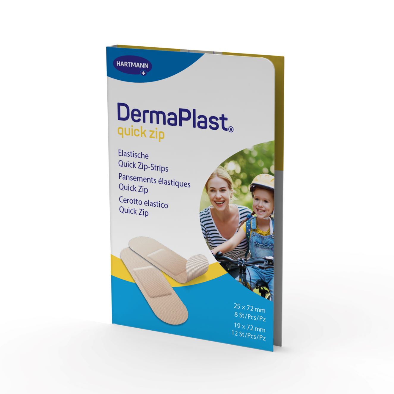 DERMAPLAST Quick Zip Pflaster 2 Grössen 20 Stk