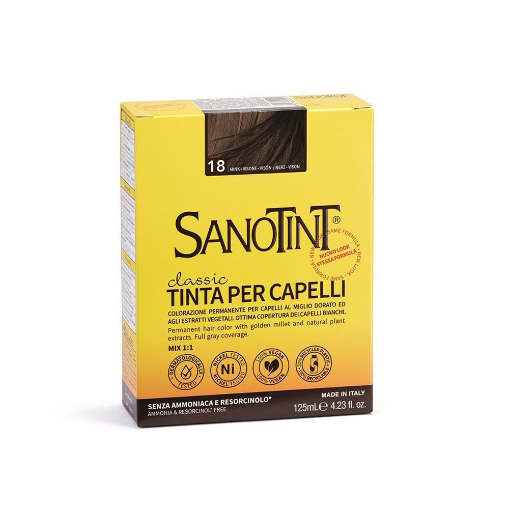 SANOTINT Haarfarbe 18 nerz