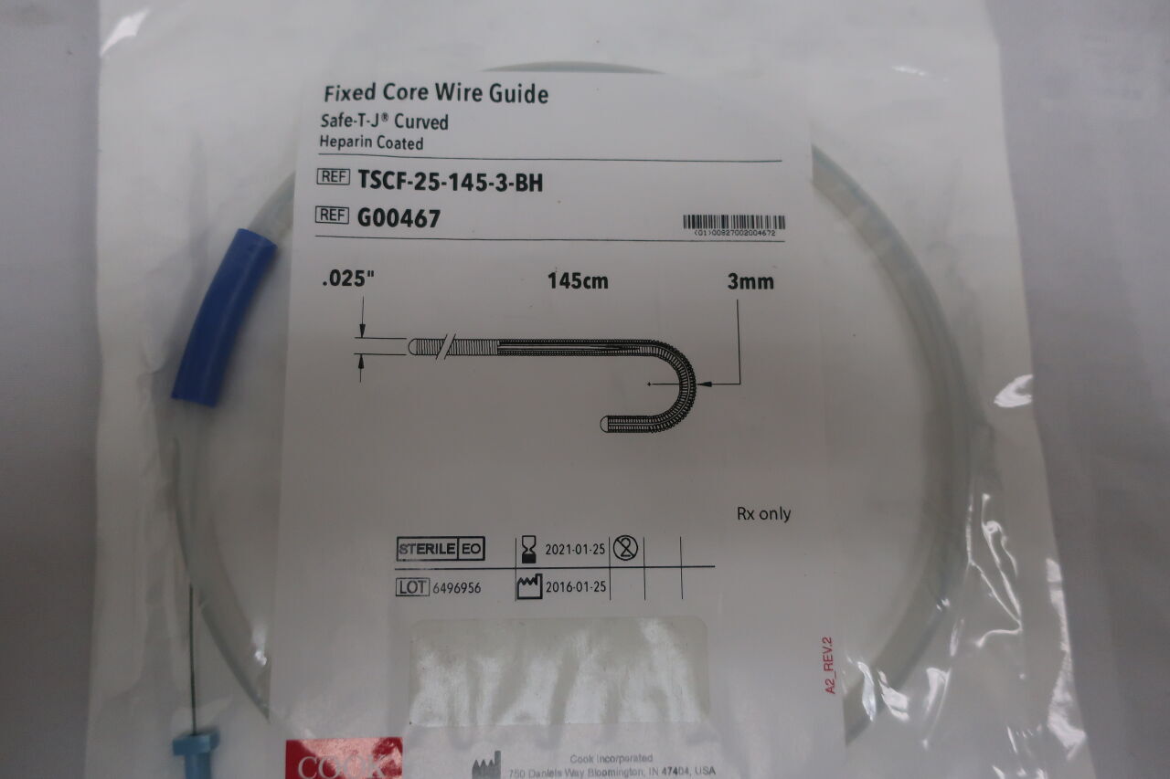 Safe-t-j Heavy Duty Fixed Core Wire Guide, 1 Each