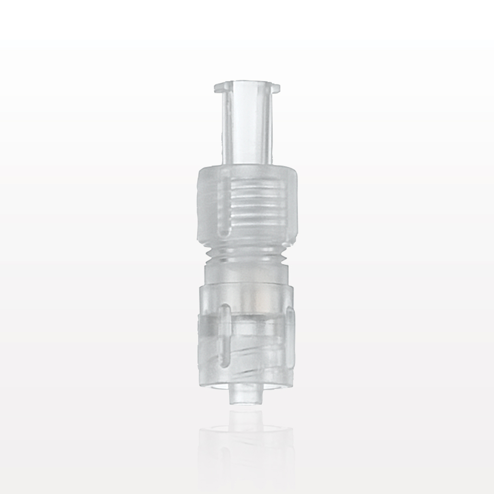 Tuohy-borst Luer Lock Plastic Adapter, 1 Each
