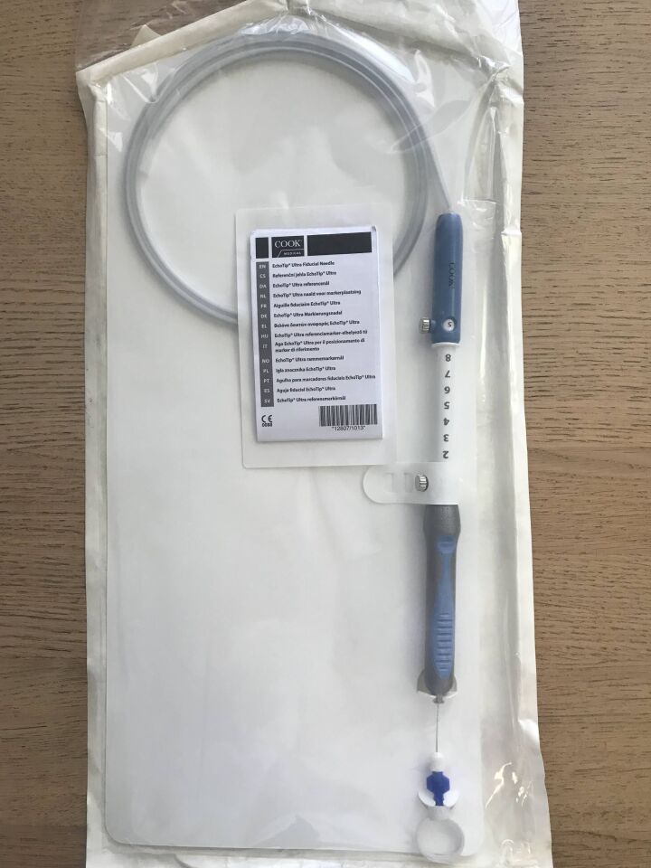 Echotip Ultra Fiducial Needle, 1 Each