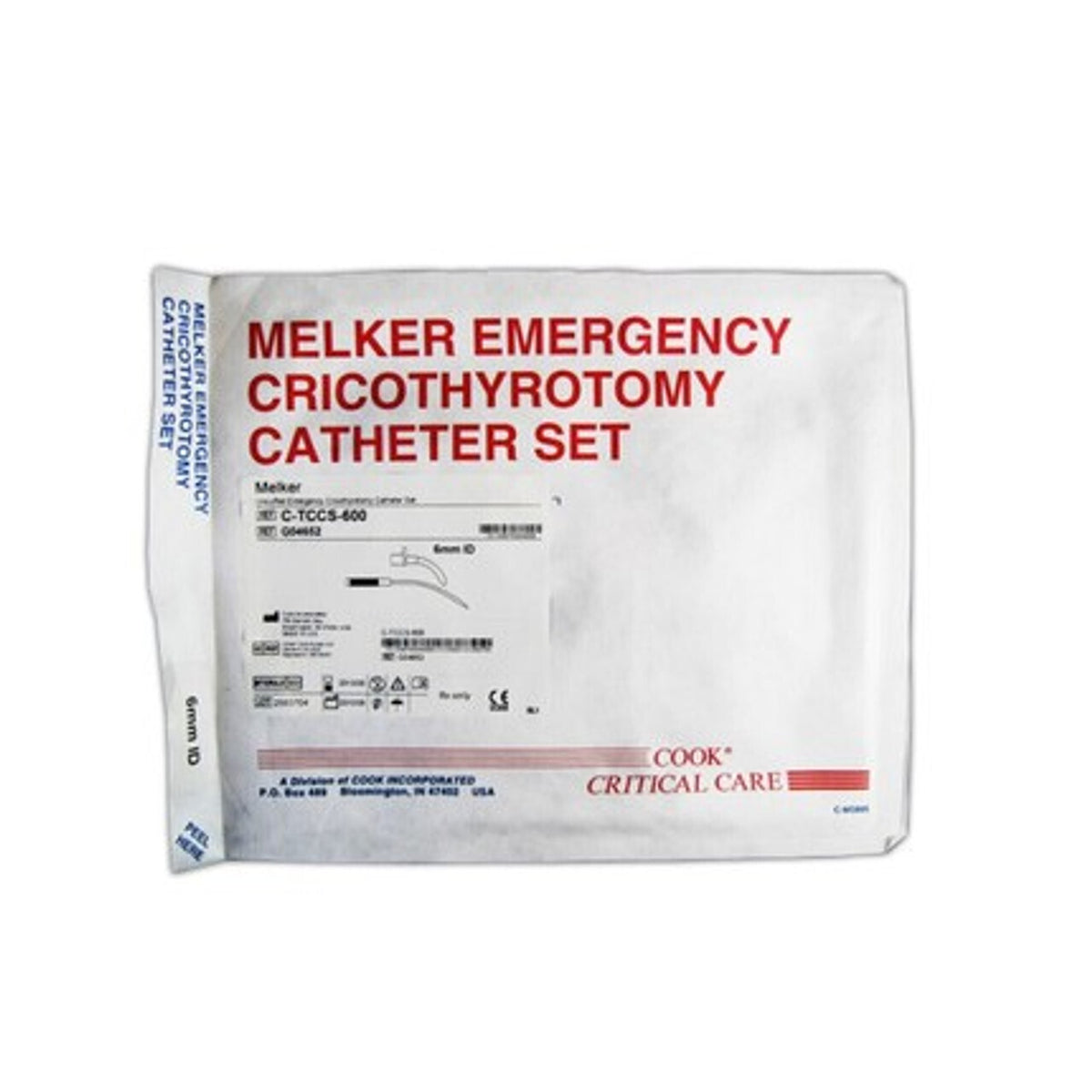 Arndt Emergency Cricothyrotomy Catheter Set, 1 Set
