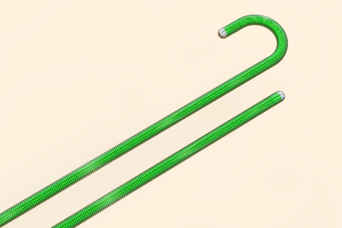 Amplatz Ultra-stiff Support Wire Guide, 1 Each