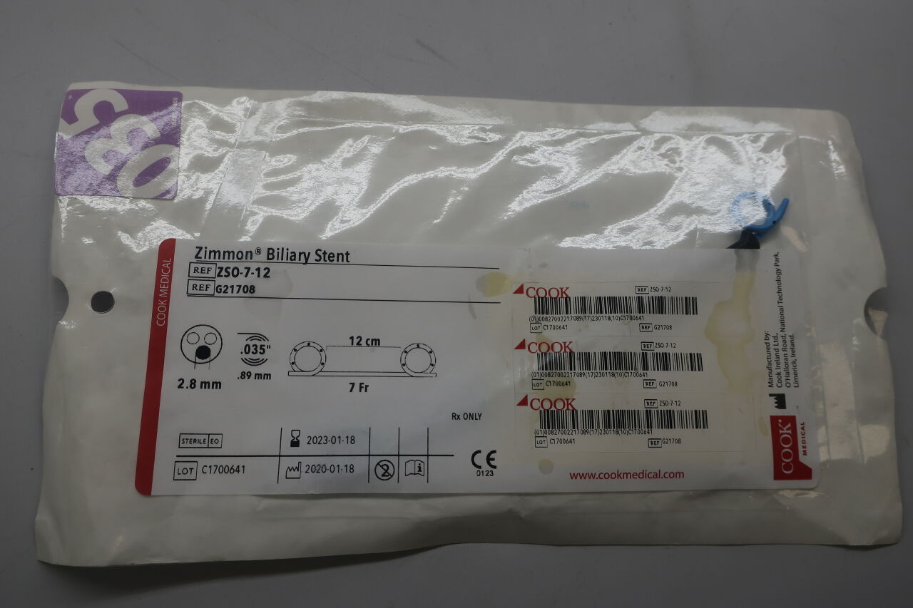 Zimmon Biliary Stent Set, 1 Set