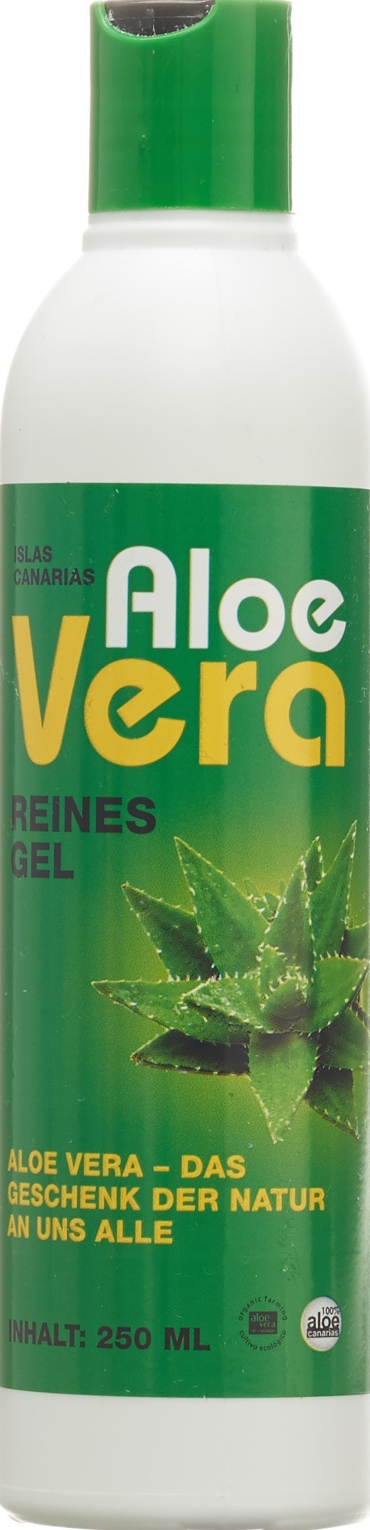 ALOE VERA Hautpflege Gel 100% naturrein 250 ml