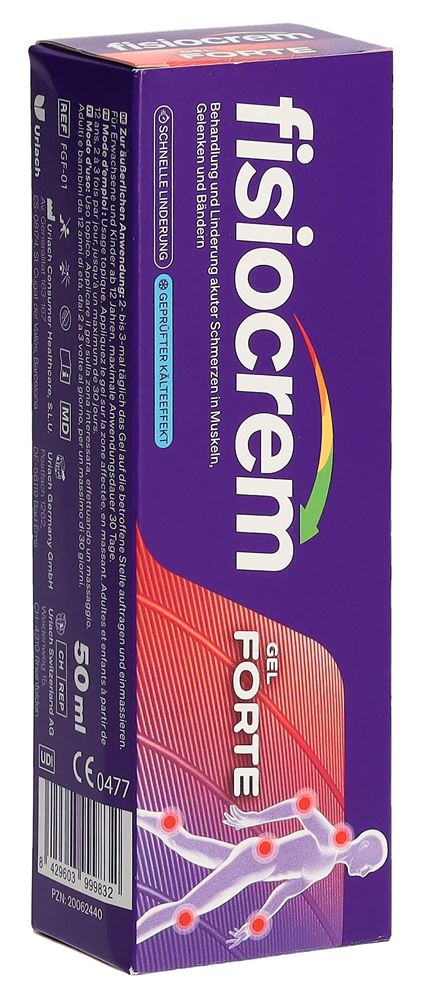 FISIOCREM Gel forte Tb 50 ml