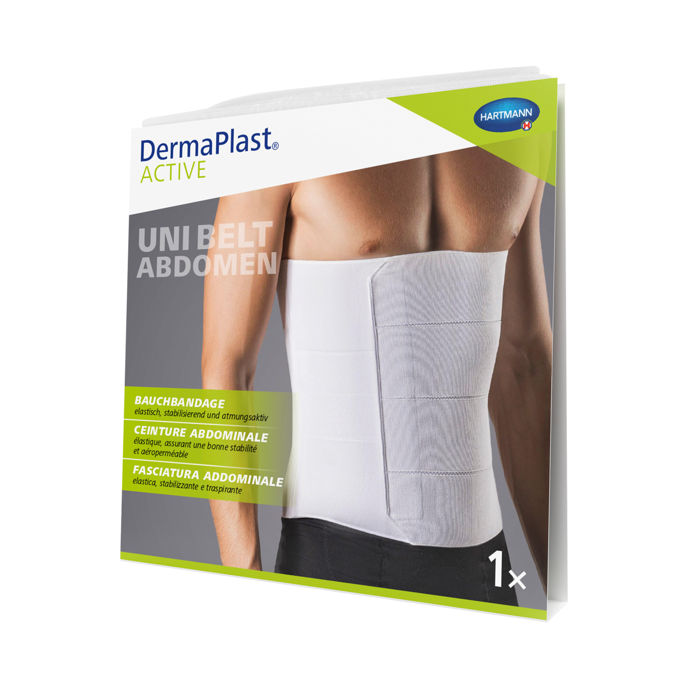 DERMAPLAST Active Uni Belt Abdom 3 105-130cm small