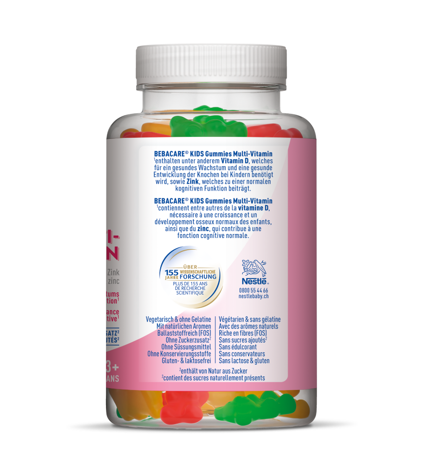 BEBACARE Kids Gummies Multi-Vitamin Ds 60 Stk