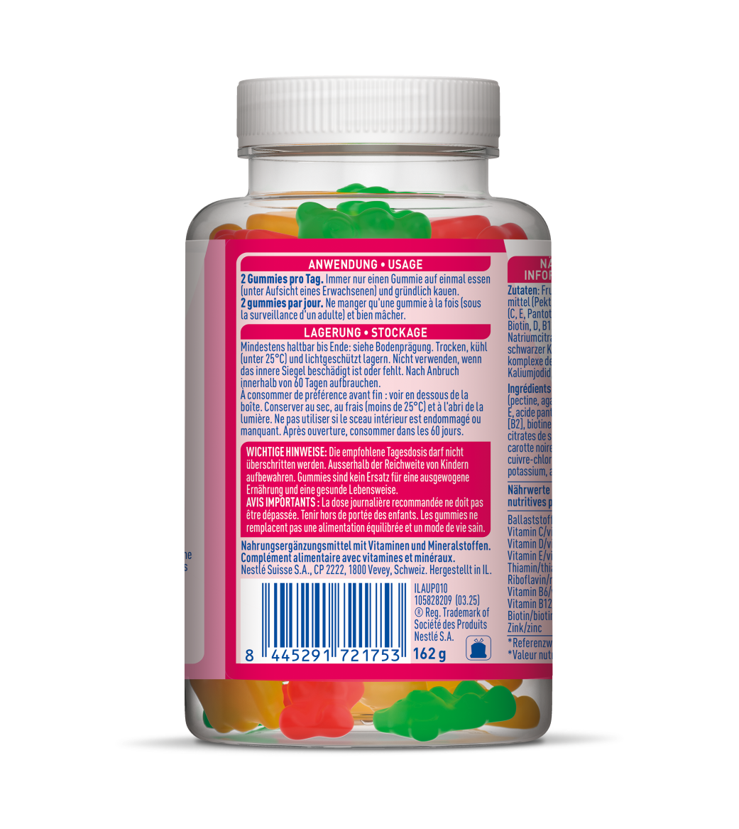BEBACARE Kids Gummies Multi-Vitamin Ds 60 Stk