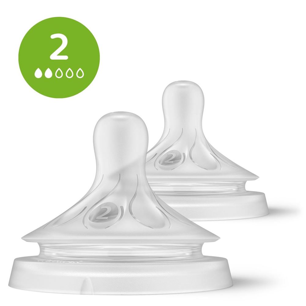 PHILIPS AVENT Natural Response Saug Gr2 0M 2 Stk