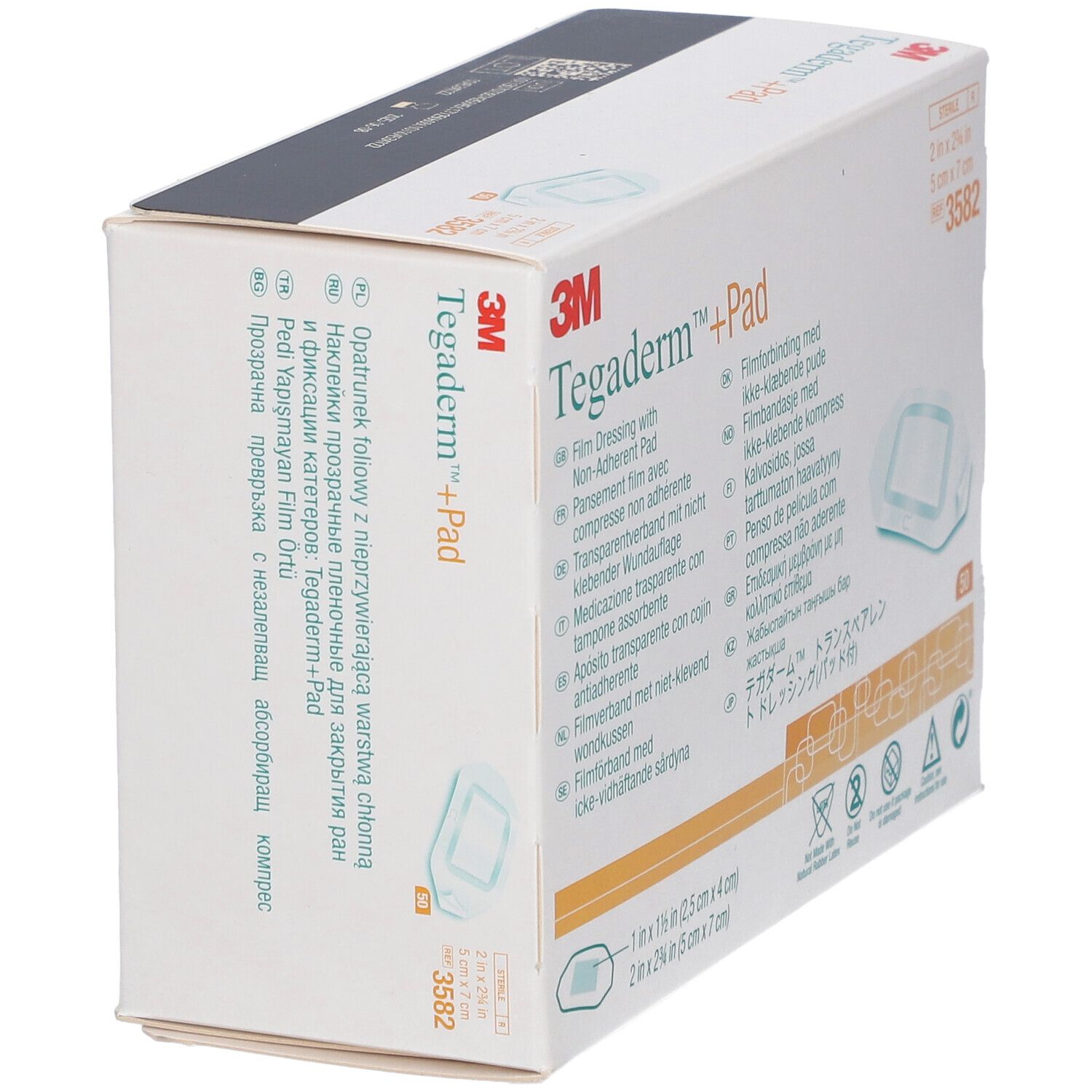 3M TEGADERM+PAD 5X7CM