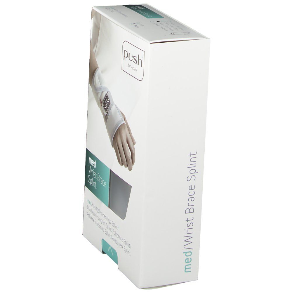 PUSH MED Handgelenkba Gr3 17-19cm Schie re hellgr