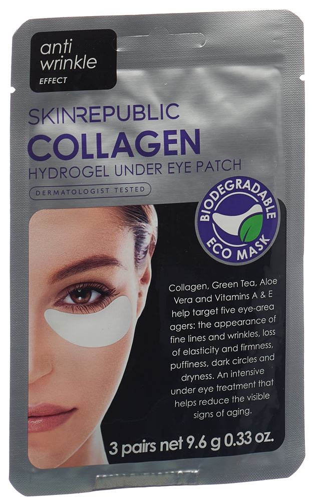 SKIN REPUBLIC Collagen Under Eye Patch 3 Paar