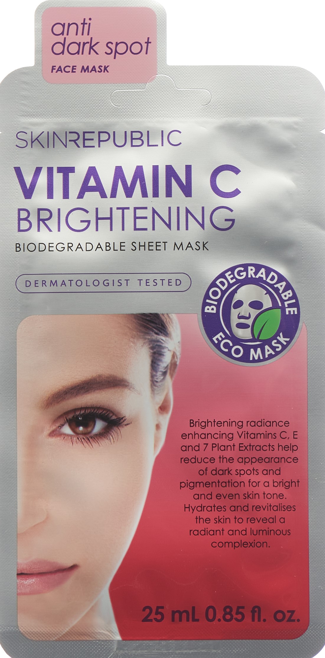 SKIN REPUBLIC Brightening Vita C Face Mask 25 ml