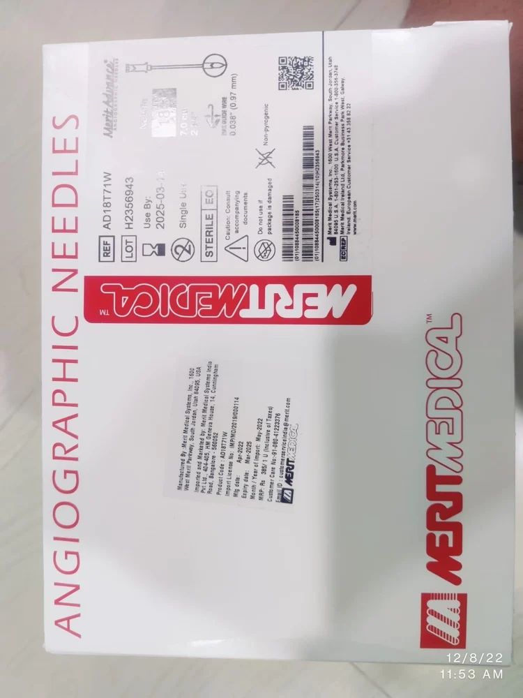 NEEDLE FND-019-03 MERIT TRANSSEPTAL