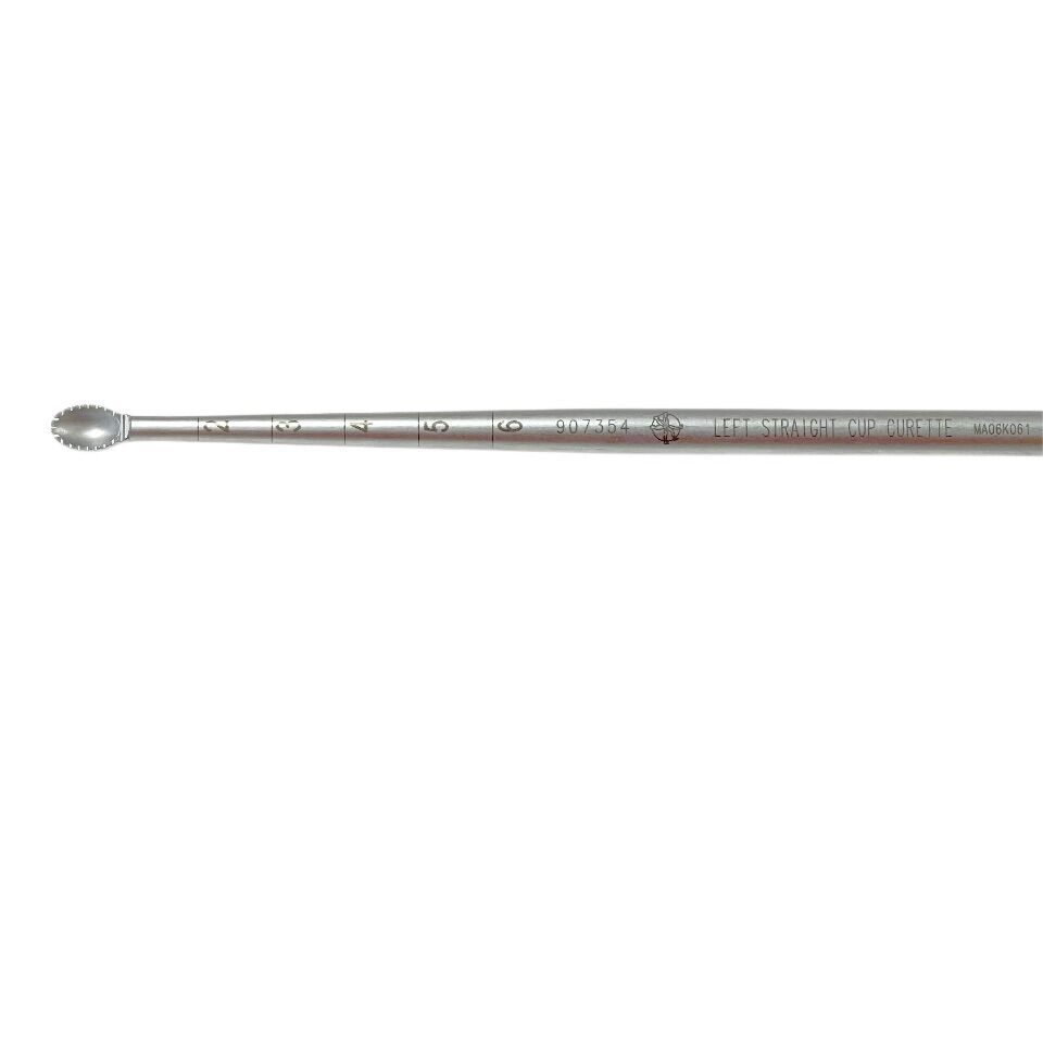 CURETTE 907354 LEFT STRAIGHT CUP