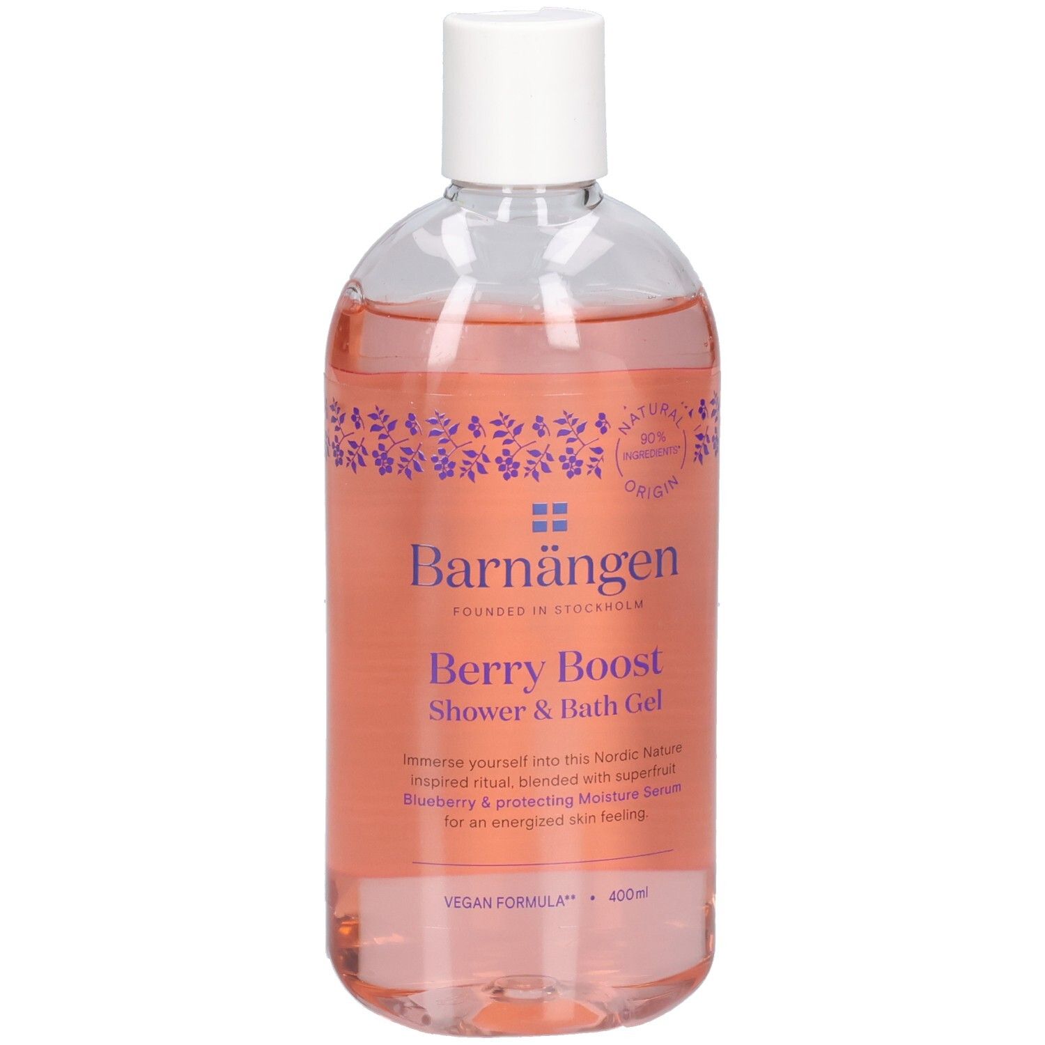 BARNÄNGEN Shower Gel&Bath Berry Boost Fl 400 ml