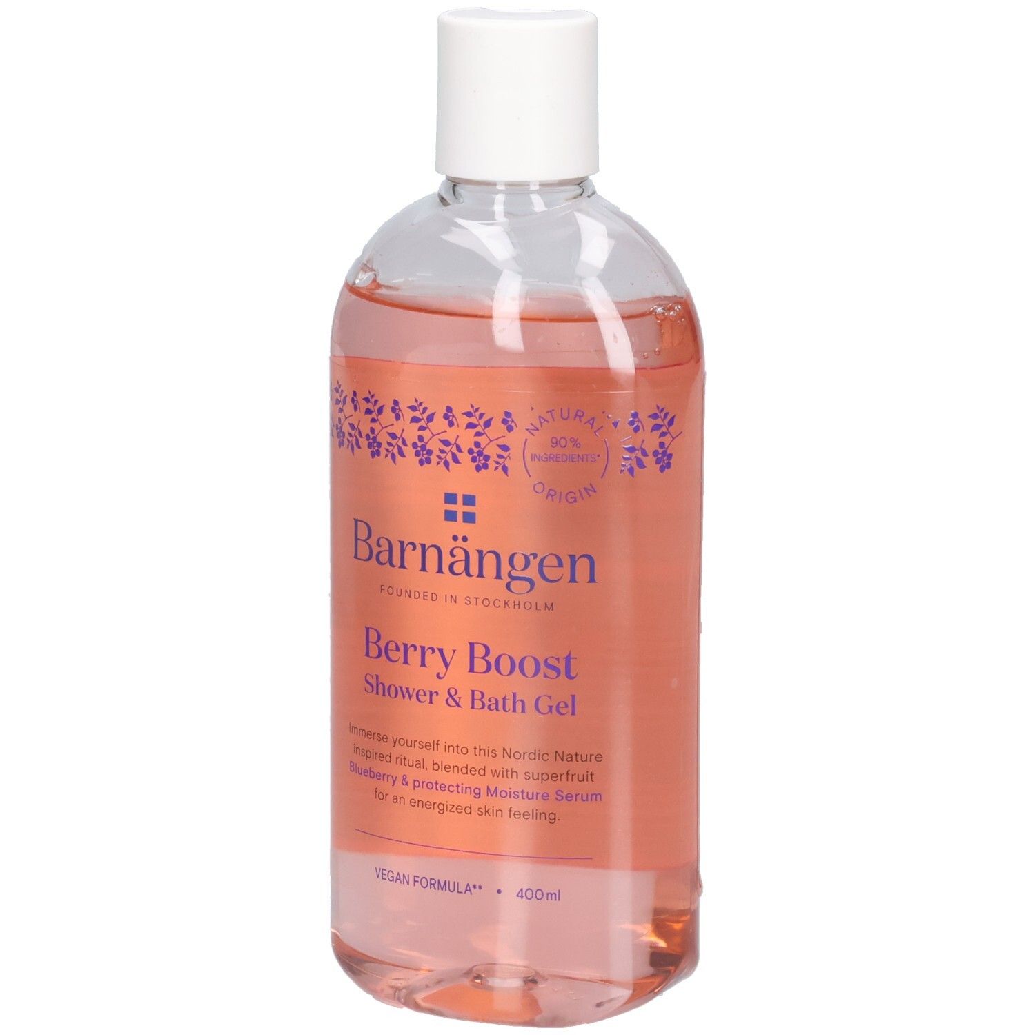 BARNÄNGEN Shower Gel&Bath Berry Boost Fl 400 ml