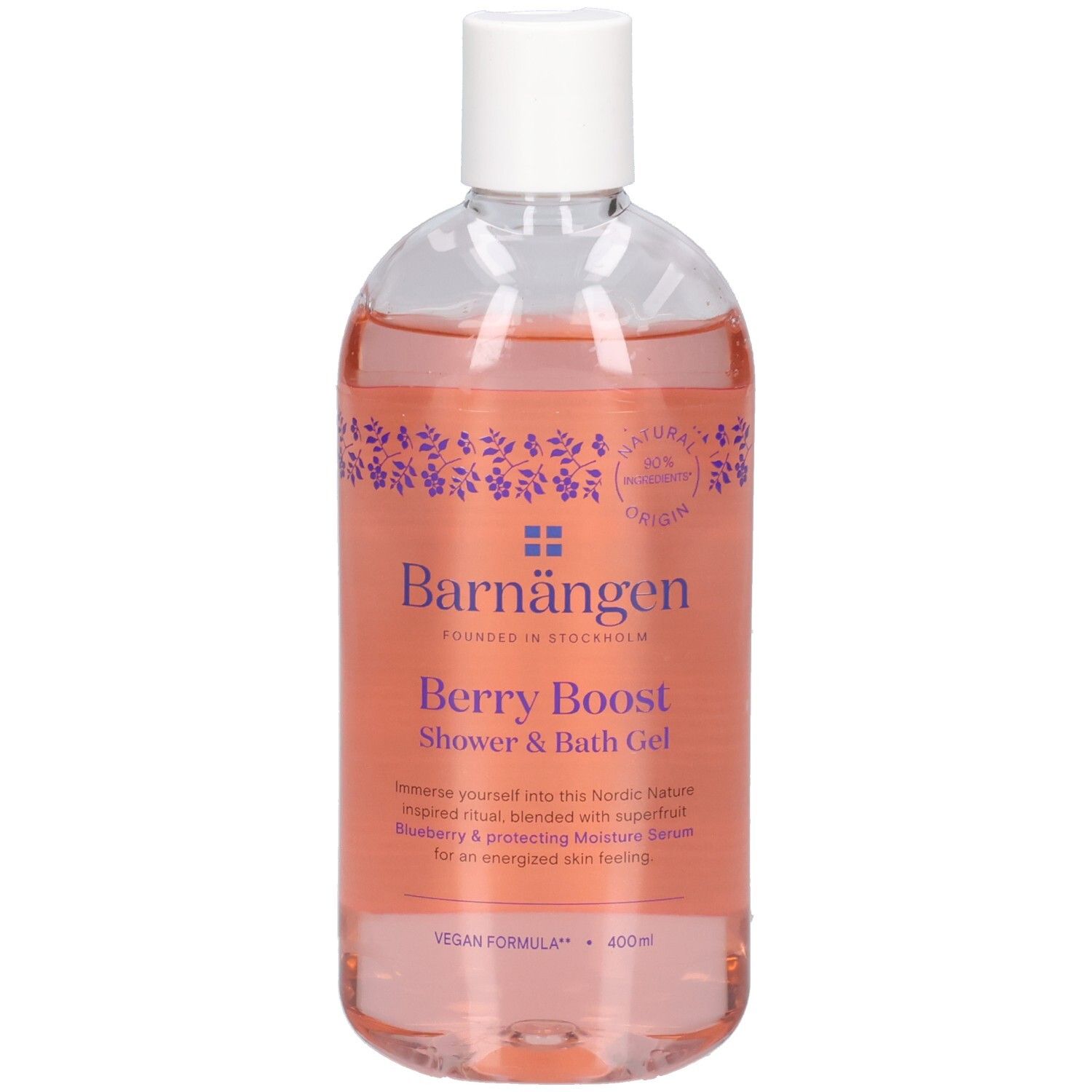 BARNÄNGEN Shower Gel&Bath Berry Boost Fl 400 ml