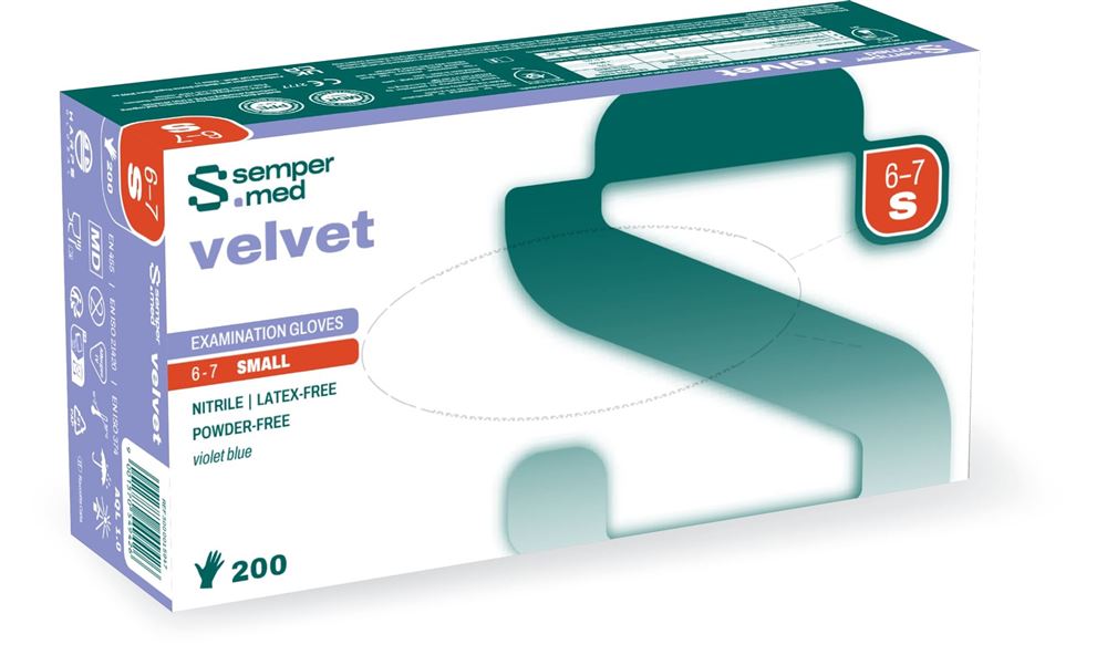 SEMPERMED Velvet S 200 Stk