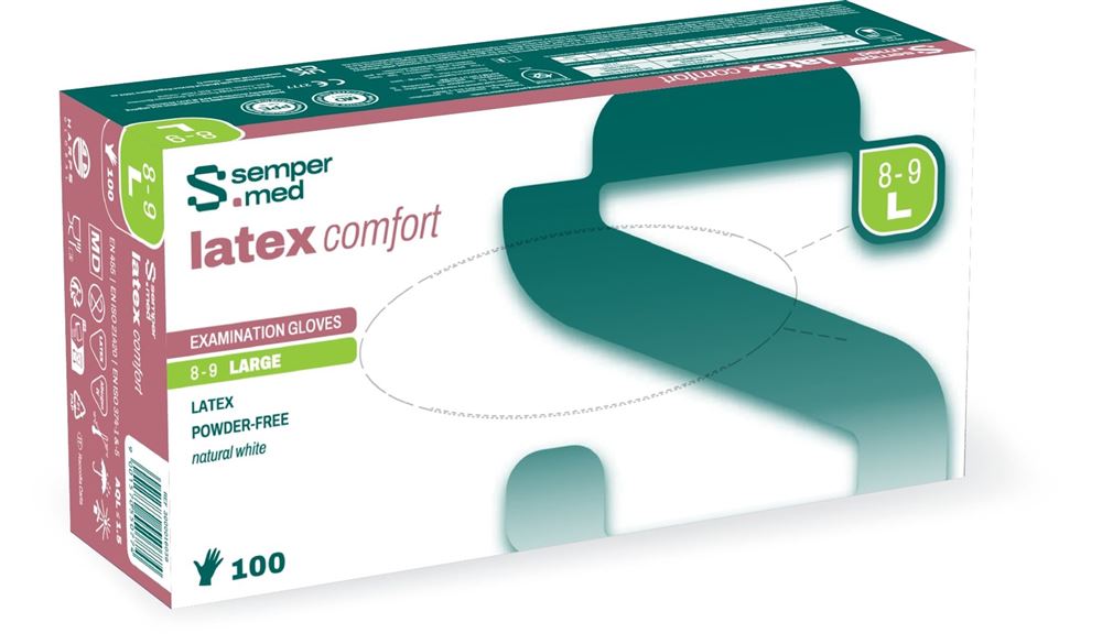 SEMPERMED Latex Comfort L 100 Stk