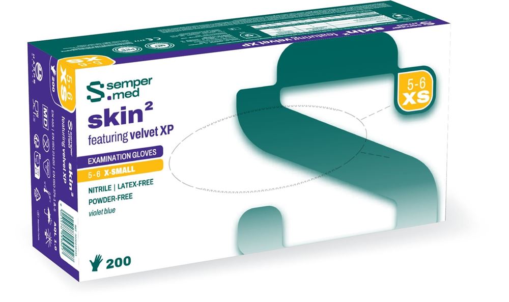 SEMPERMED Skin2 XS 200 Stk