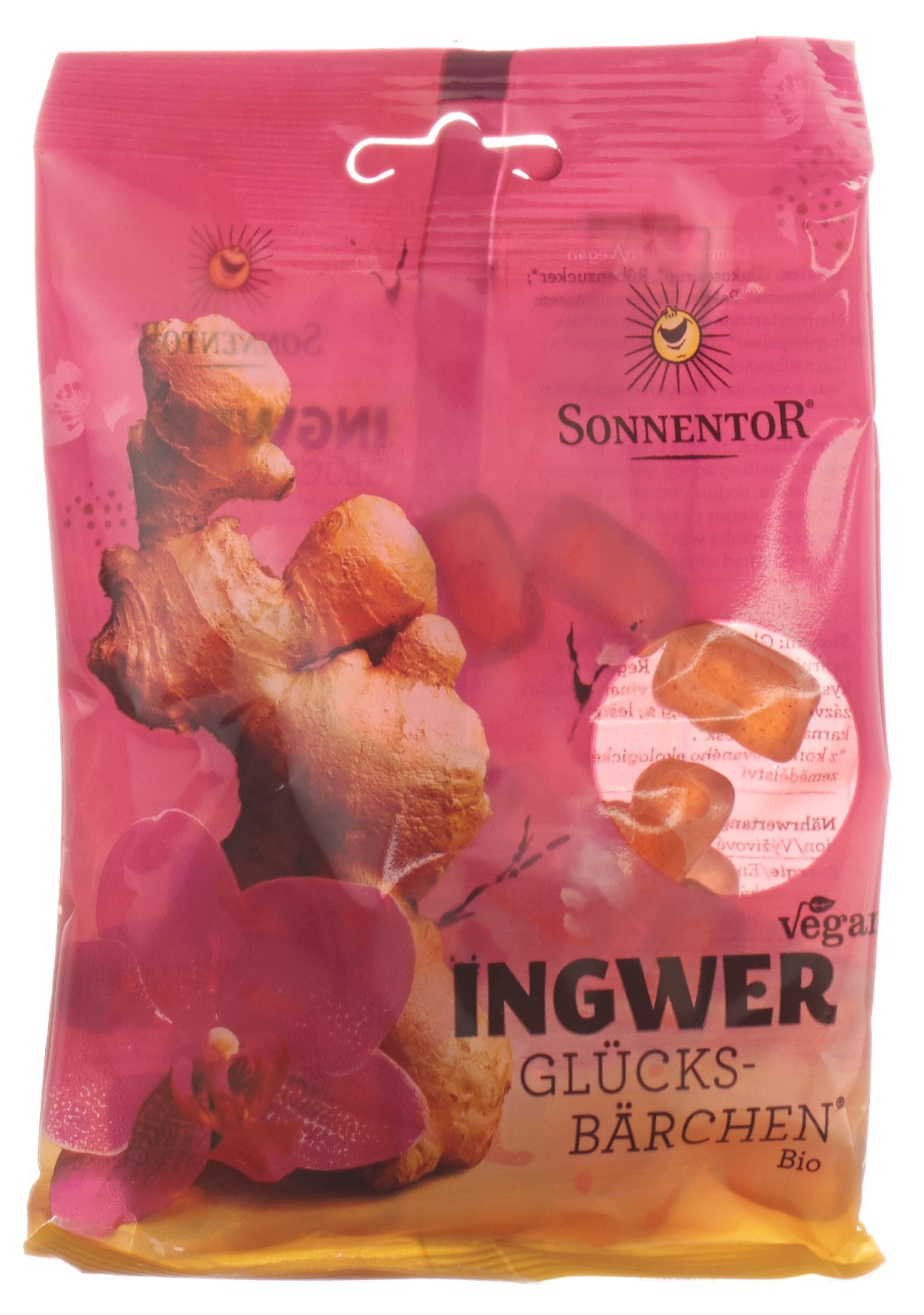 SONNENTOR Ingwer Glücksbärchen BIO 100 g