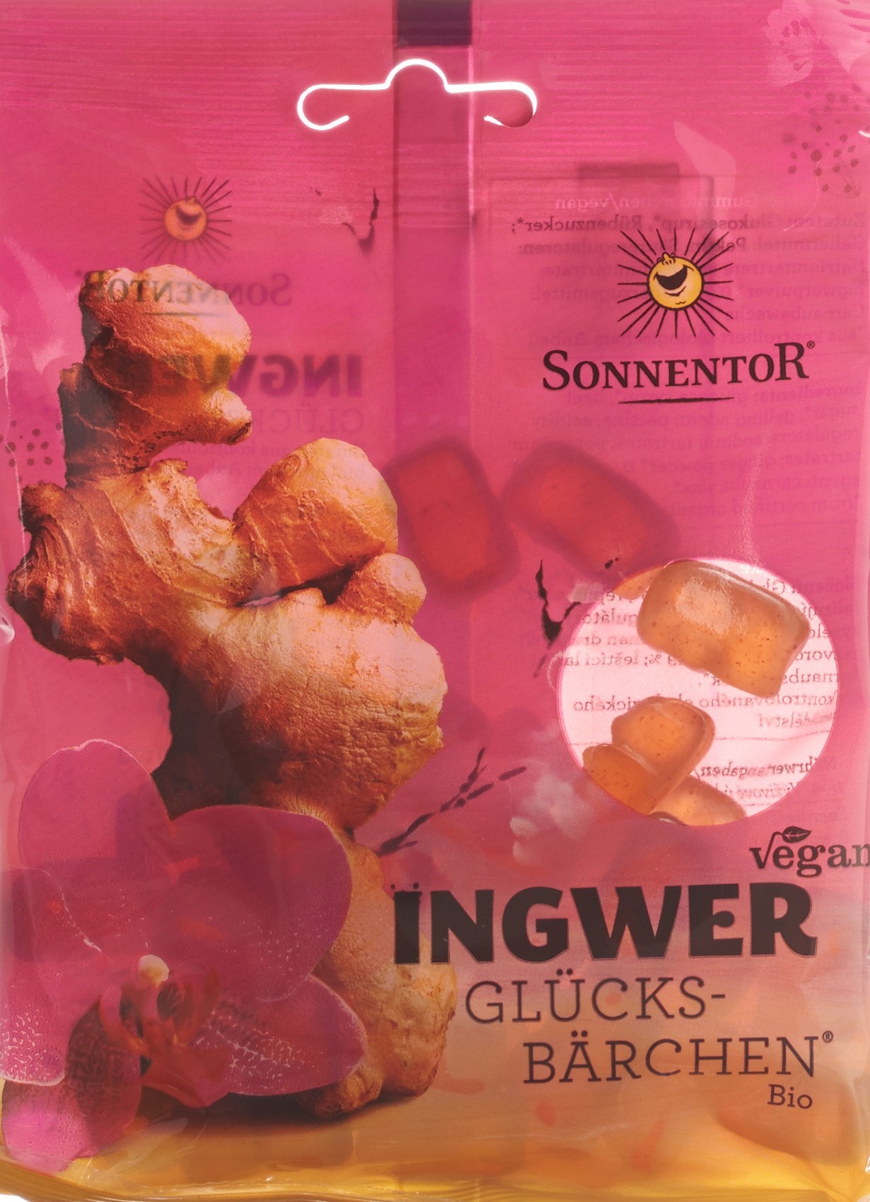 SONNENTOR Ingwer Glücksbärchen BIO 100 g