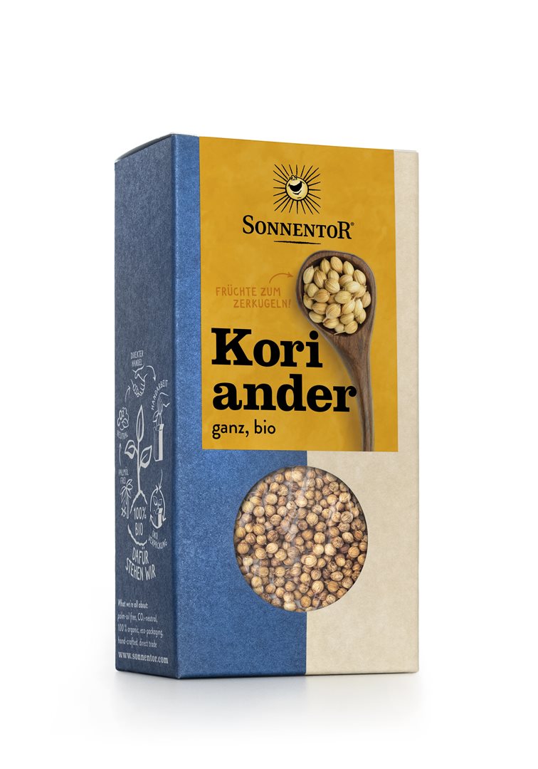 SONNENTOR Koriander ganz BIO 35 g