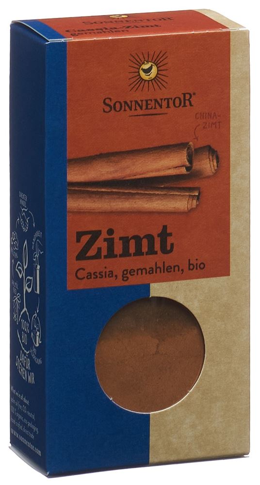 SONNENTOR Zimt Cassia gemahlen BIO 40 g