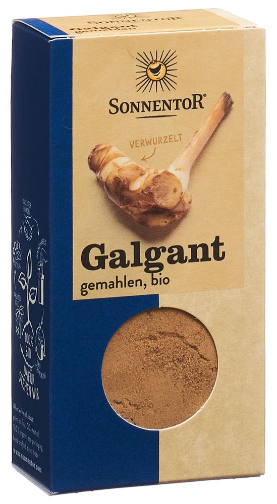 SONNENTOR Hildegard Galgant gemahlen BIO Btl 35 g