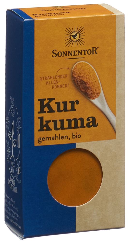 SONNENTOR Kurkuma gemahlen BIO 40 g