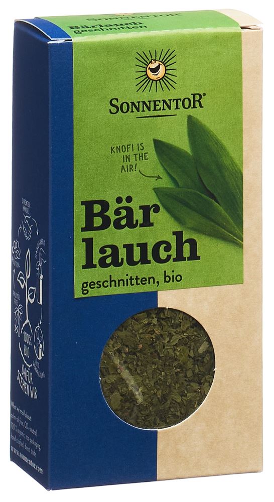 SONNENTOR Bärlauch geschnitten BIO Btl 18 g