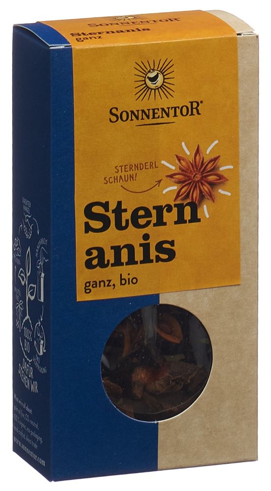 SONNENTOR Sternanis ganz BIO 25 g