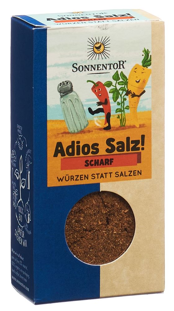 SONNENTOR Adios Salz! Scharf Gemüse BIO 50 g