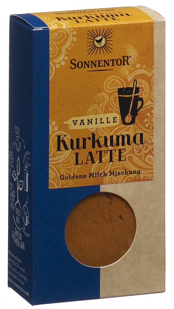 SONNENTOR Kurkuma-Latte Vanille BIO Btl 60 g