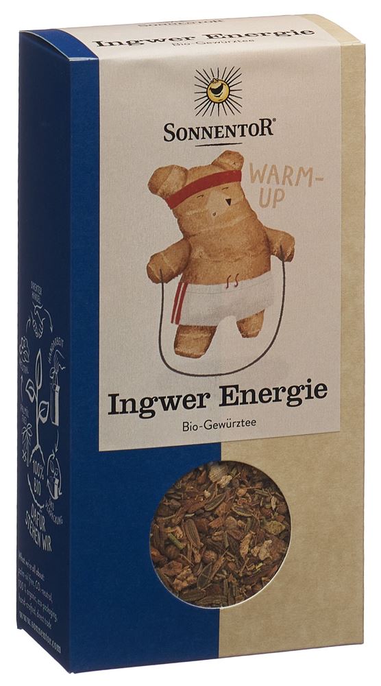 SONNENTOR Ingwer Energie Tee BIO 100 g