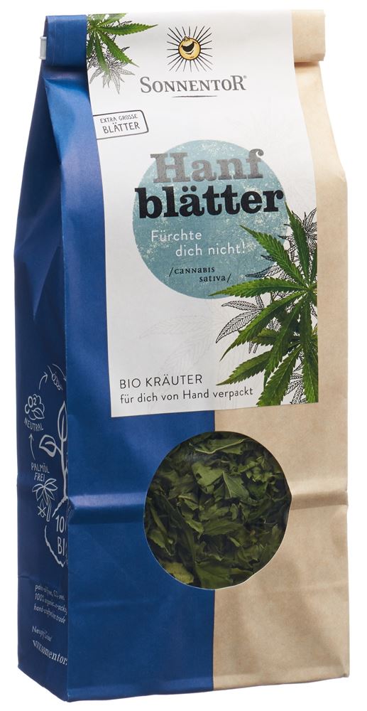 SONNENTOR Hanfblätter Tee BIO Btl 40 g