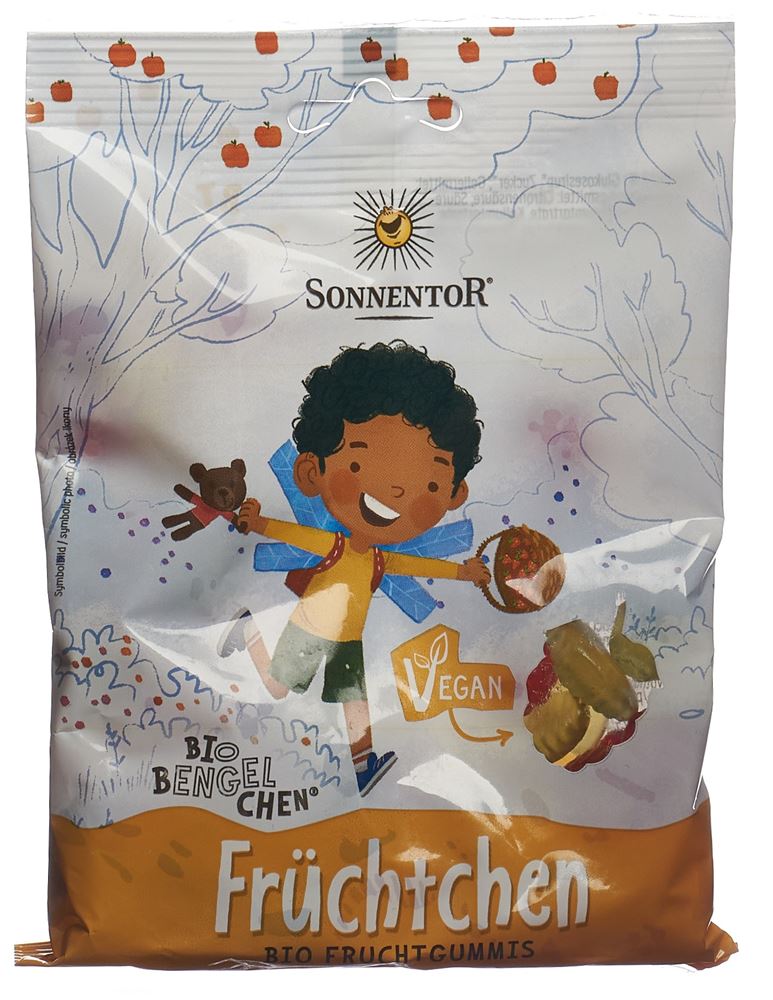 SONNENTOR Bengelchen Früchtchen o Gelat BIO 100 g