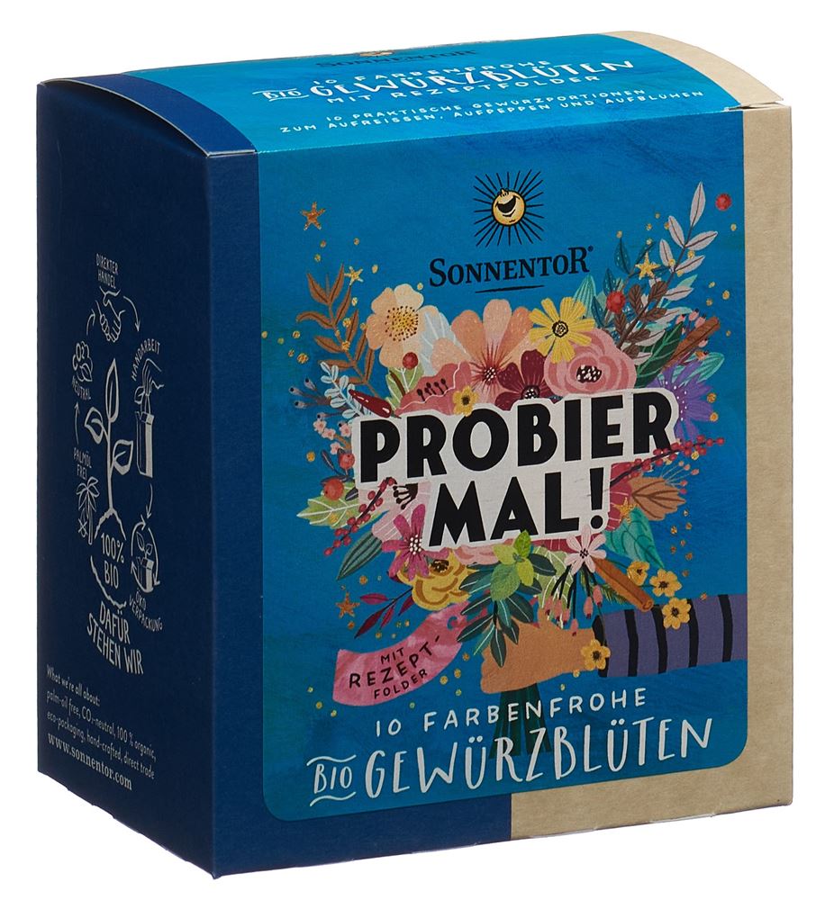 SONNENTOR Probier Mal! Gewürzblüten BIO 10 Stk